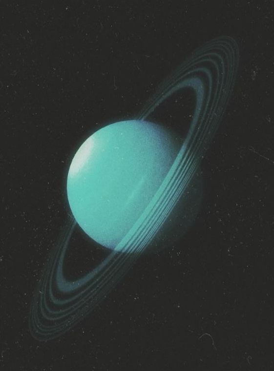 Uranus with rings